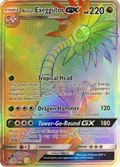 Alolan Exeggutor GX (Secret) - Crimson Invasion